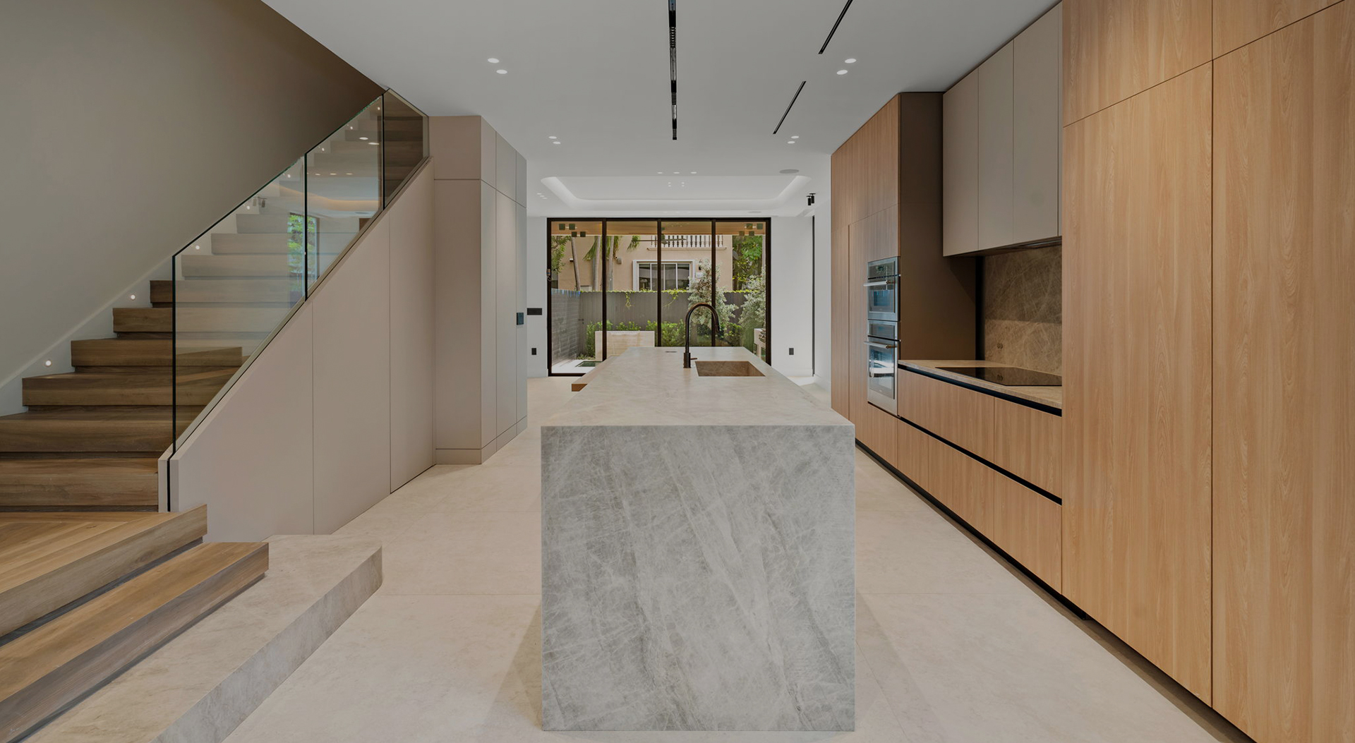 Travertine Kitchen — Luxury Interiors by ATF Builders